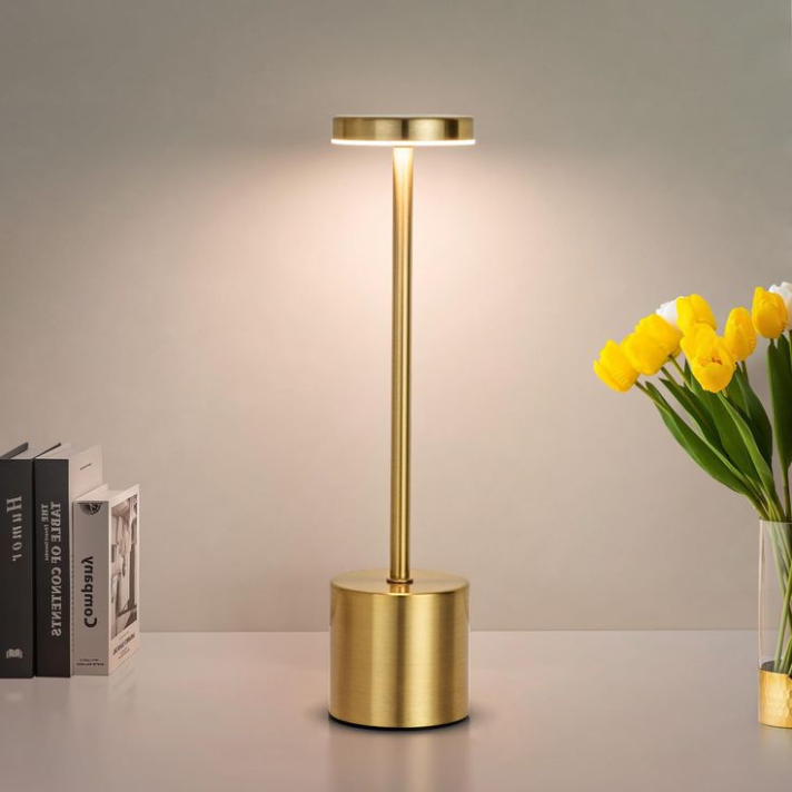 Long Neck Metal Touch Sense LED Lamp